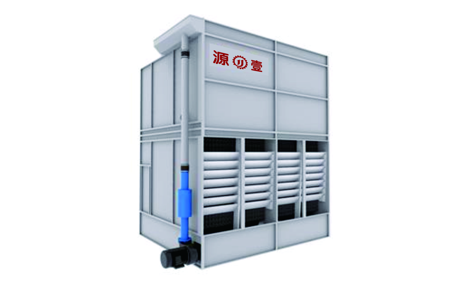 Enclosed cooling tower